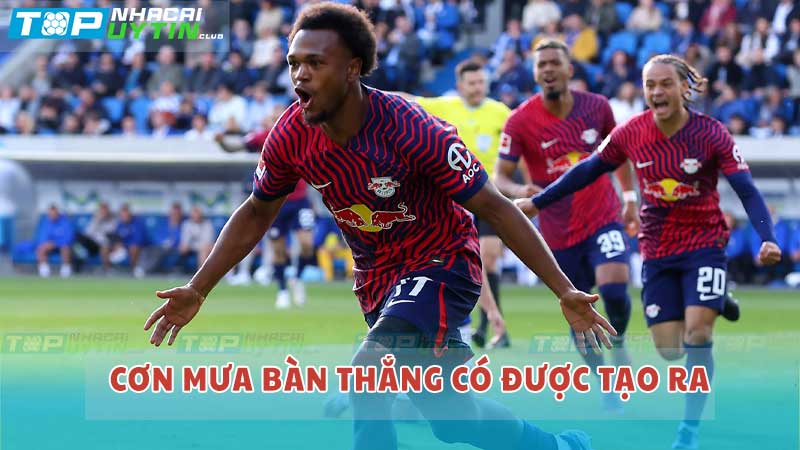 Cơn mưa bàn thắng có được tạo ra?